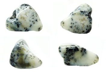 moss agate crystal quartz mineral geological crystals