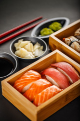 Fresh made sushi set