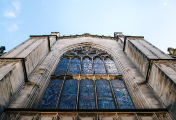 church facade in edinburgh scotland - 159844038