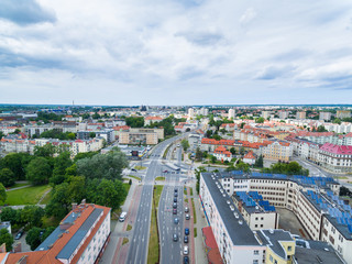 Fototapeta premium Cityscape of Elblag, Poland