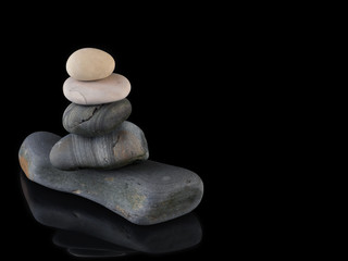 Zen stones calm rocks mindfulness  Spa in stack
