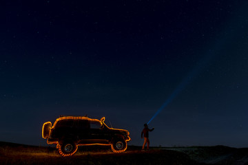 adventure camp and light exposure