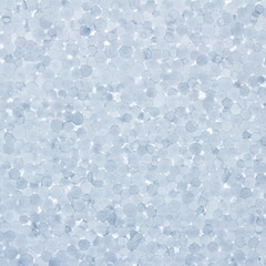 The square of the cut of polystyrene. Light gray-blue texture or background for designers.