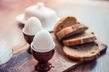 Boiled eggs