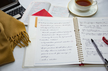 学習　秋　英語