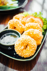 Fried prawn or shrimp cake ball