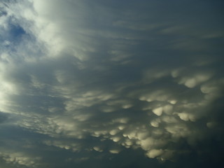Clouds after rain