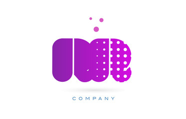 rr r pink dots letter logo alphabet icon