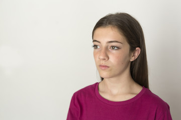 Obraz premium 15 year old teenager portrait
