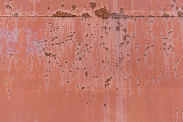 old red rusty metal surface for backgrounds