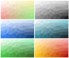 backdrop 6 variants of colors