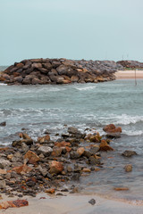 Nakhon Si Thammarat,Pakphanang Beach And Sky