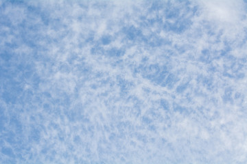 Fototapeta na wymiar Fluffy white clouds with blue skies
