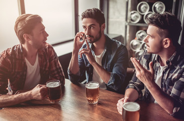 Men in bar