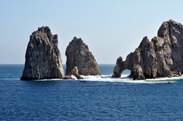 Fototapeta premium Cabo San Lucas arco del amor y playa del amor