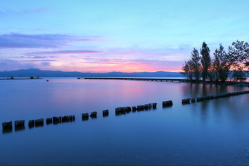 Obraz premium Lago in Toscana