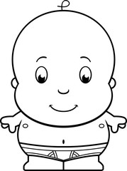 Cartoon Baby Diaper