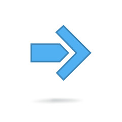 modern arrow icon