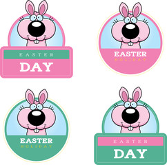 Cartoon Easter Bunny Graphic