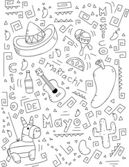 Cinco de Mayo Doodle