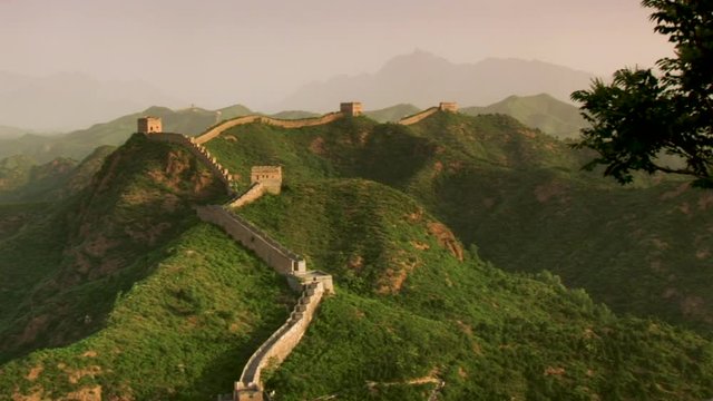 Chinesische Mauer morgens