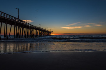 Fototapeta na wymiar Virginia Beach Sunrise