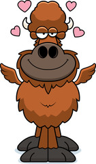 Cartoon Buffalo Wings Love