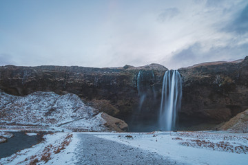 Seljalandsfoss in Iceland, waterfall
