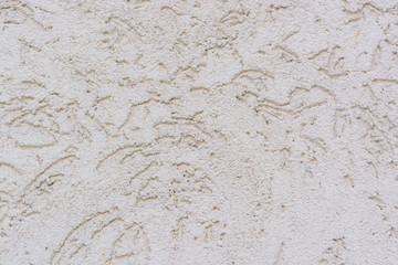 Plaster with abstract pattern