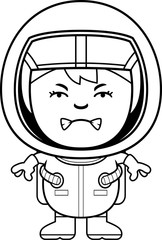 Angry Boy Astronaut
