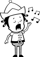 Elf Singing