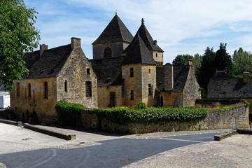 Fototapeta na wymiar Village de Dordogne Périgord noir