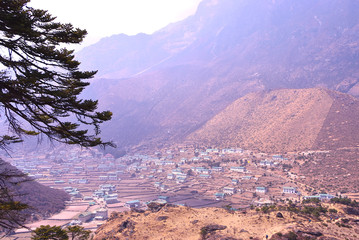 Secret village in Himalaya
