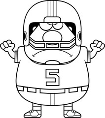 Angry Cartoon Football