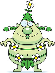 Happy Cartoon Forest Sprite