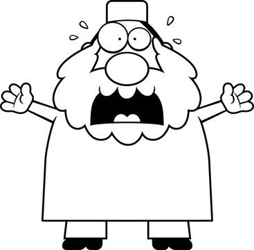 recommend clip art: Scared Cartoon Muslim