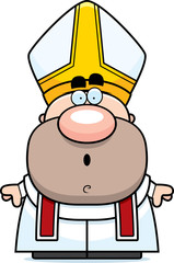 Surprised Cartoon Pope