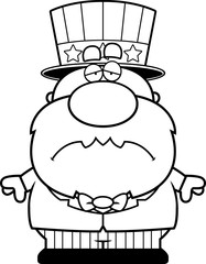 Sad Cartoon Patriot