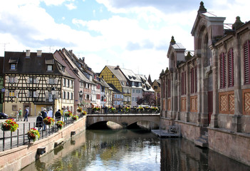 Obraz premium Quartier de la petite Venise à Colmar