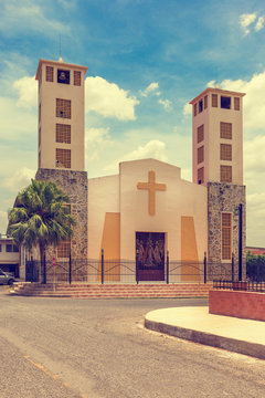 Catholic church in Ocu Panama.