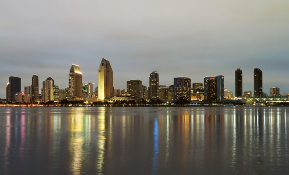 A View of San Diego Bay and Downtown