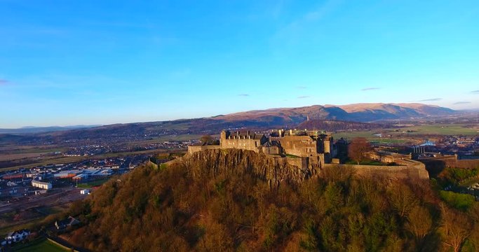 Stirling Castle from the air