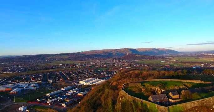 Stirling Castle from the air