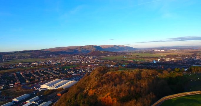 Stirling Castle from the air