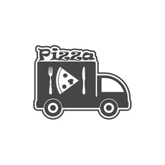 Pizza delivery icon