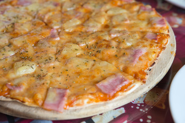 Closeup pizza