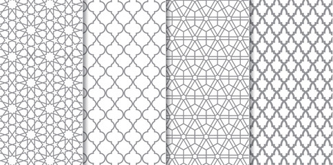 The set of Traditional Arabian pattern