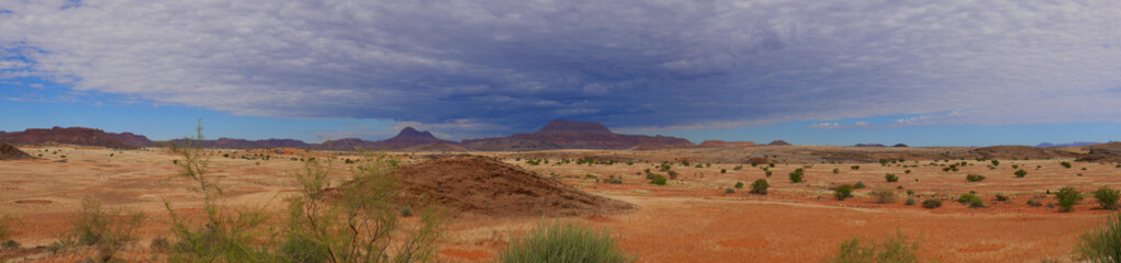 Fototapeta premium Twyfelfontein panorama, Namibia, Africa