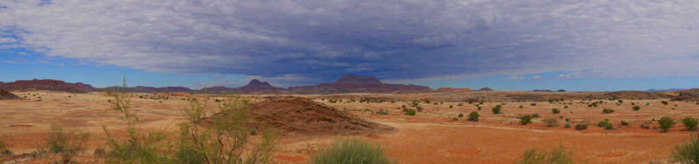 Twyfelfontein panorama, Namibia, Africa