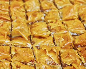 baklava, delicious oriental kind of sweet pie
